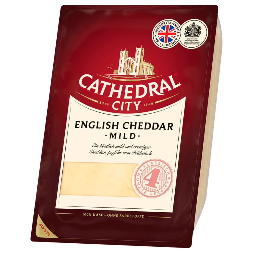 Cathedral City English Cheddar mild 120g